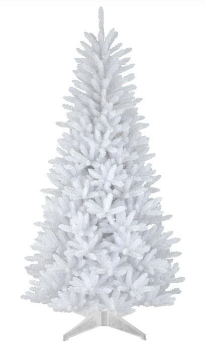 Brad artificial de Craciun alb