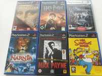 Продавам игри за Playstation 2 PS2 - Max Payne, Simpsons, Narnia