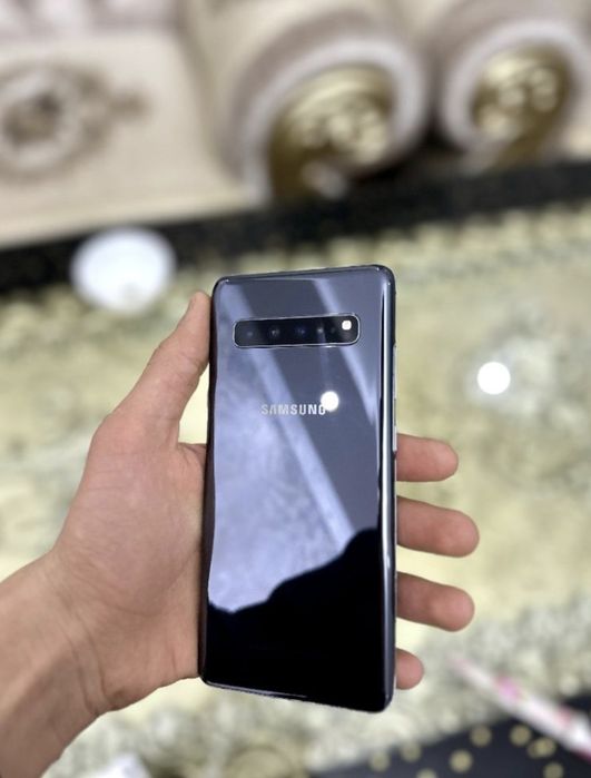 Samsung S10 5G Black 8/256GB Ideal Tel Sotiladi.!