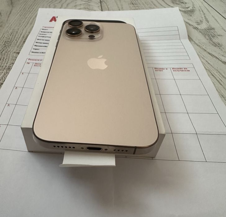 100% БАТЕРИЯ Iphone 16 Pro Max 512GB Desert 5G 24м. ГАРАНЦИЯ