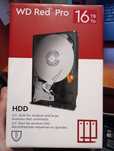 HDD WD Red Pro 16TB 7200RPM SATA-III WD161KFGX , Health 100%, Gar 5ani