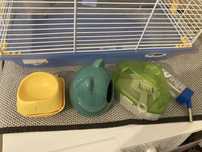 Cusca pt hamster cu accesorii