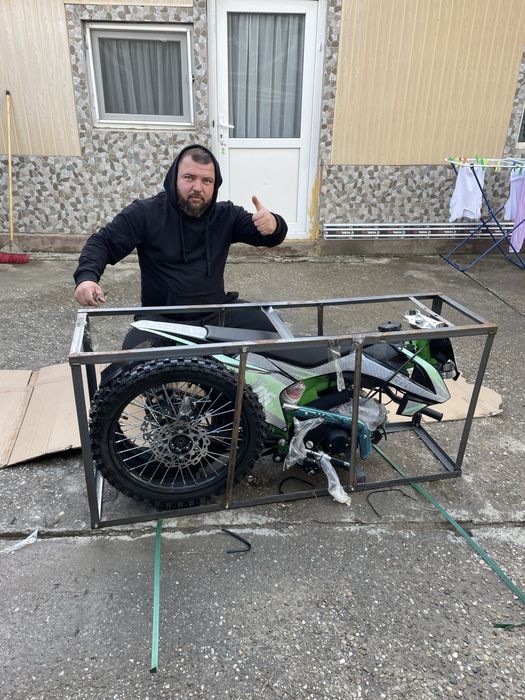 Vand moto cross 125cc ca nou , a fost luat de nou din magazin cu fact