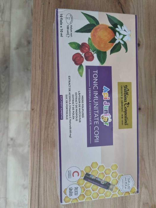 Tonic imunitate copii formulă concentrată-24 doze Albina carpatină