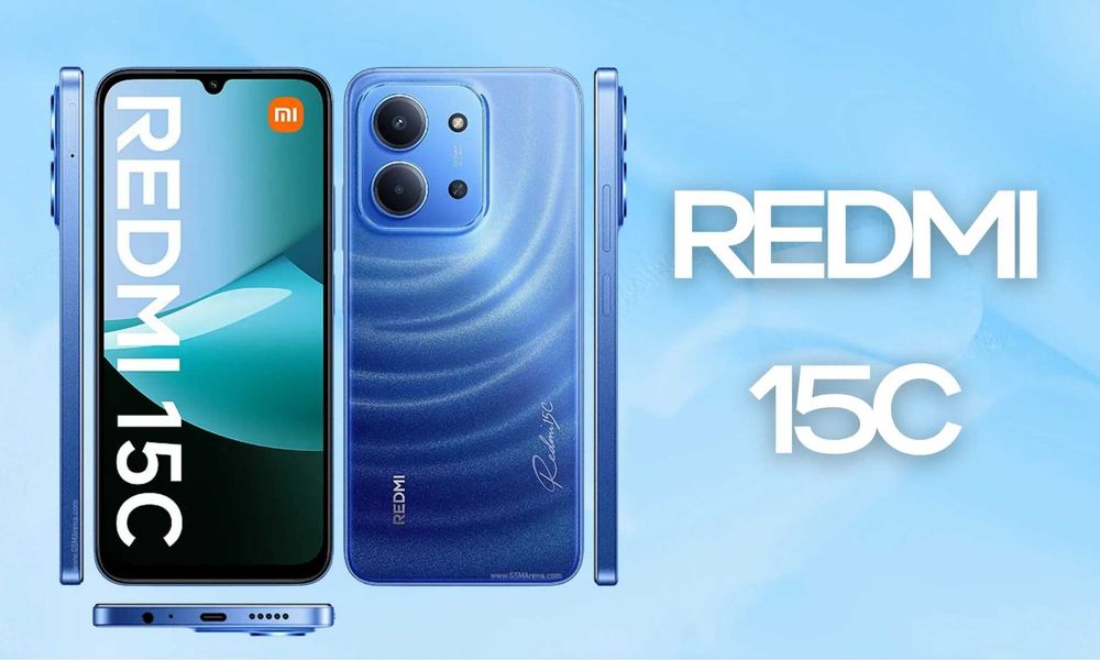 Долгоиграющий Redmi 15C 256GB 6000мАч 25г Запечатан Оригинал Доставка