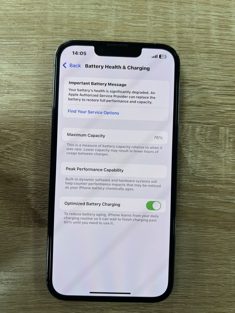 iPhone 13 pro – 128gb