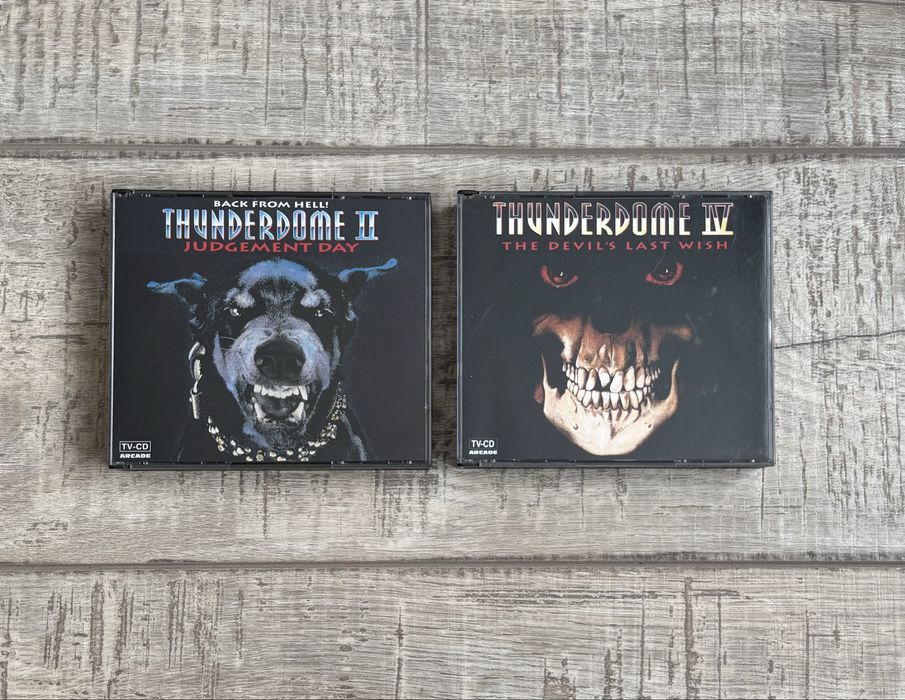 Cd-uri originale muzica hardcore/techno/house - Thunderdome II si IV