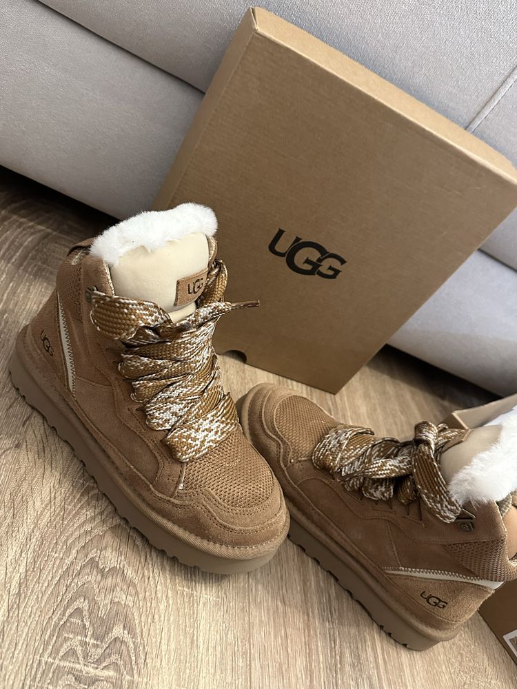 Ugg chestnut suede highmel 38