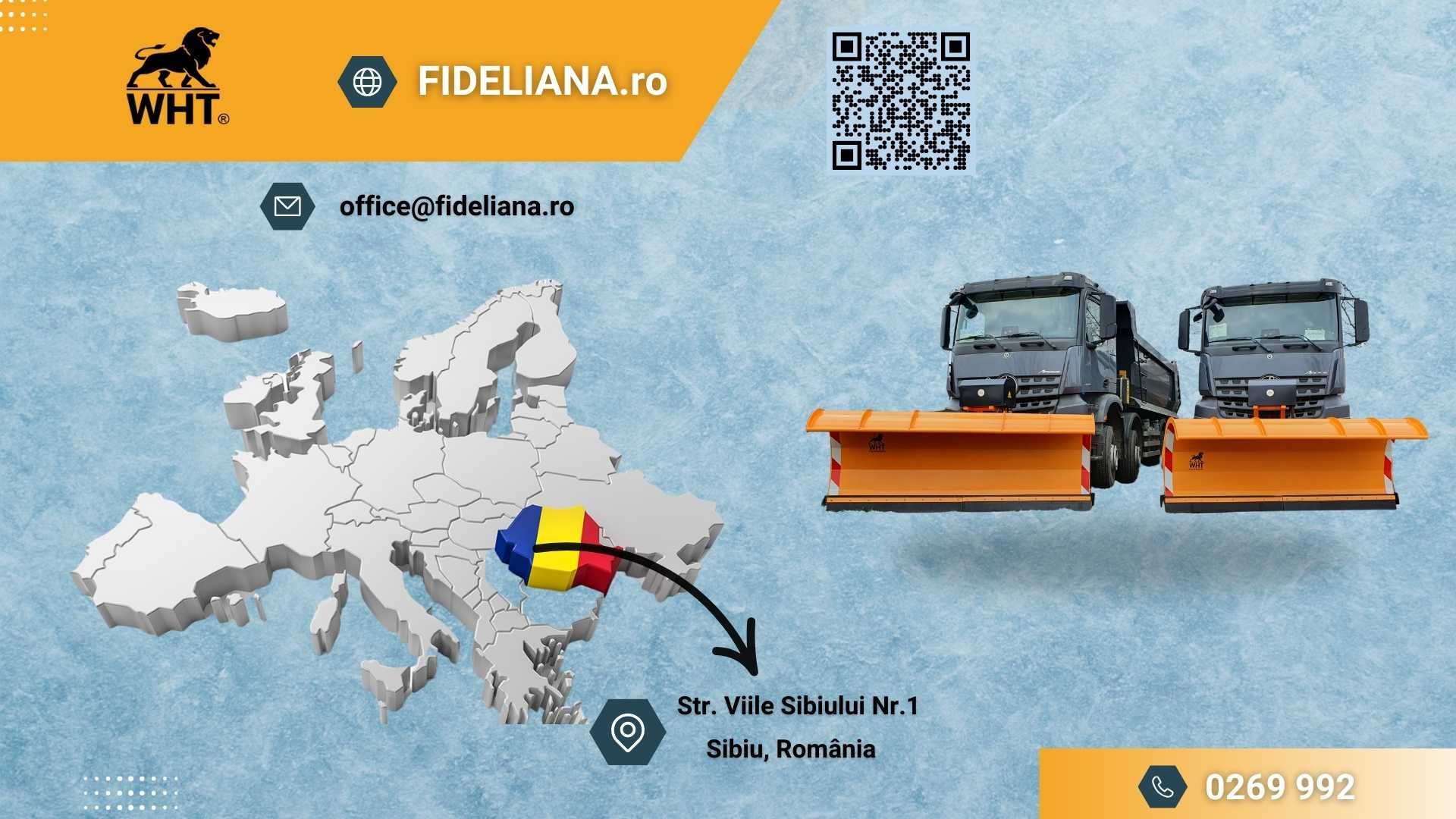 Lama zapada in V pentru camion