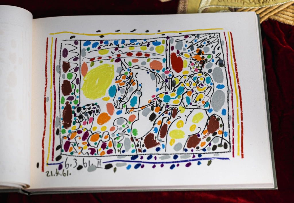 Pabl9 Picasso - A Los Toros mit/avec Picasso – portofoliu litografii
