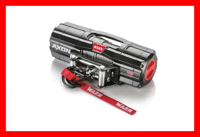 Troliu ATV Warn Axon 45 model nou 2041 kg (4500 lb) cablu metalic