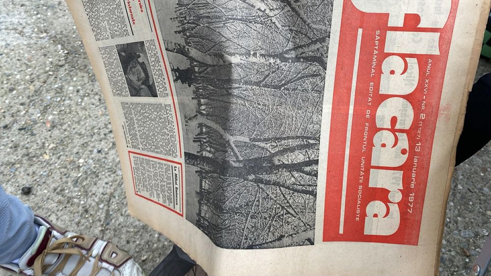 Ziare vechi!Cadoul ideal pentru un colectionar!