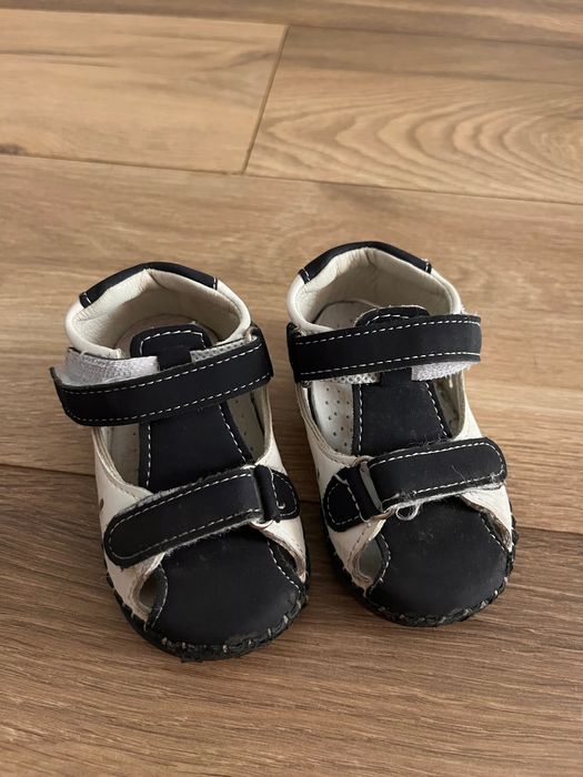 Sandale piele bebeluș 19