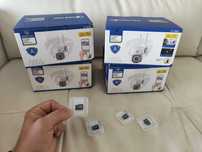 2 Camere Supraveghere JORTAN+ Carduri microSD 32GB Cadou
