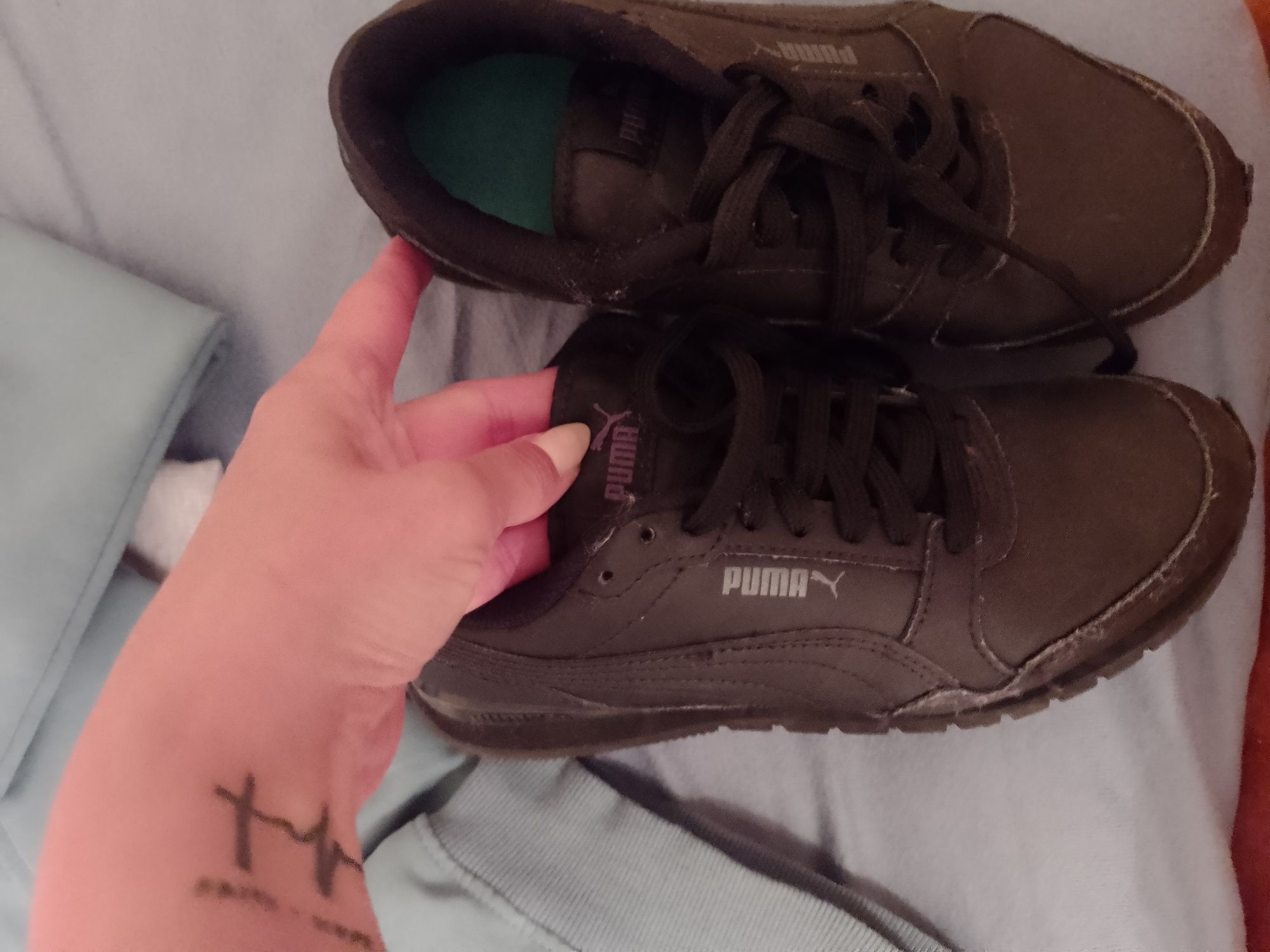 Блуза за момче, дънки и мартаонки Puma