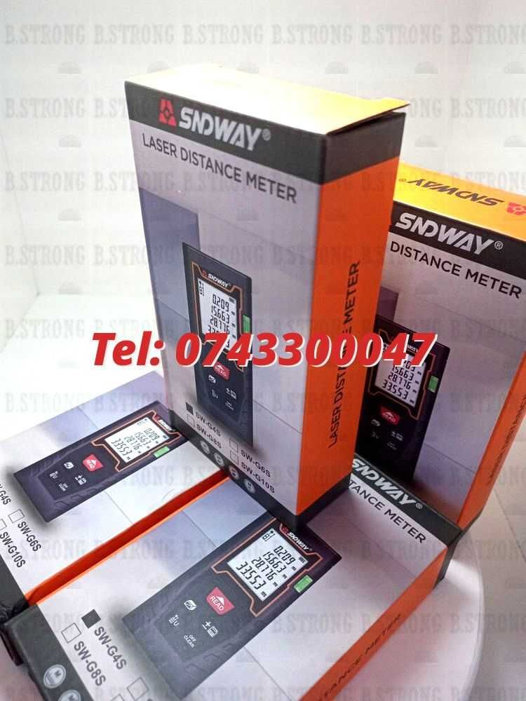 Aparat Masura Laser 40m Sndway Digital Portabil Usor De Manipulat