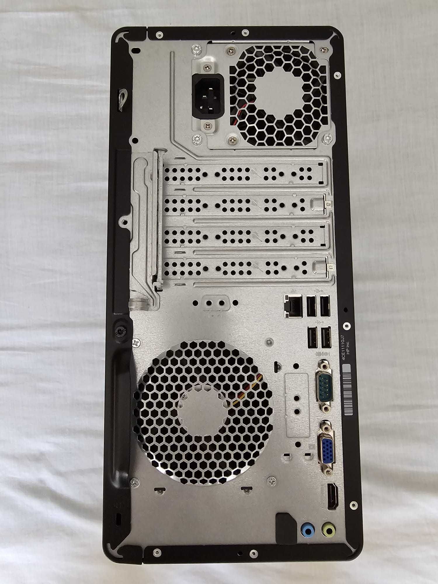 Pachet desktop HP TPC-F123-MT, Intel i5 si monitor Hp, 54 cm, sigilat