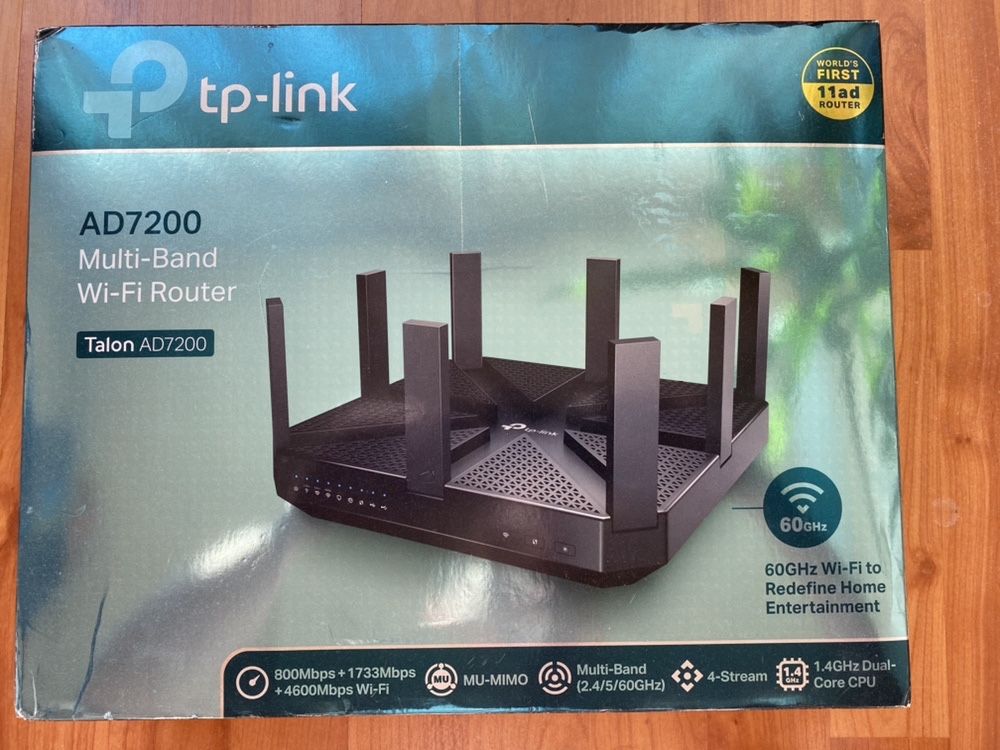 Router wireless TP-LINK Gigabit Talon AD7200 Tri-Band