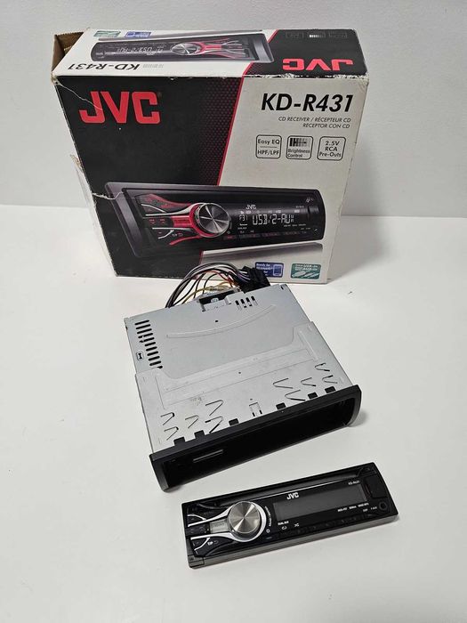 Casetofon Player Radio CD auto JVC KD-R431 4x50W USB AUX RCA