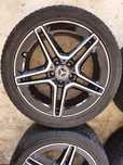 Set Jante AMG 18" inch + Cauciucuri Iarna