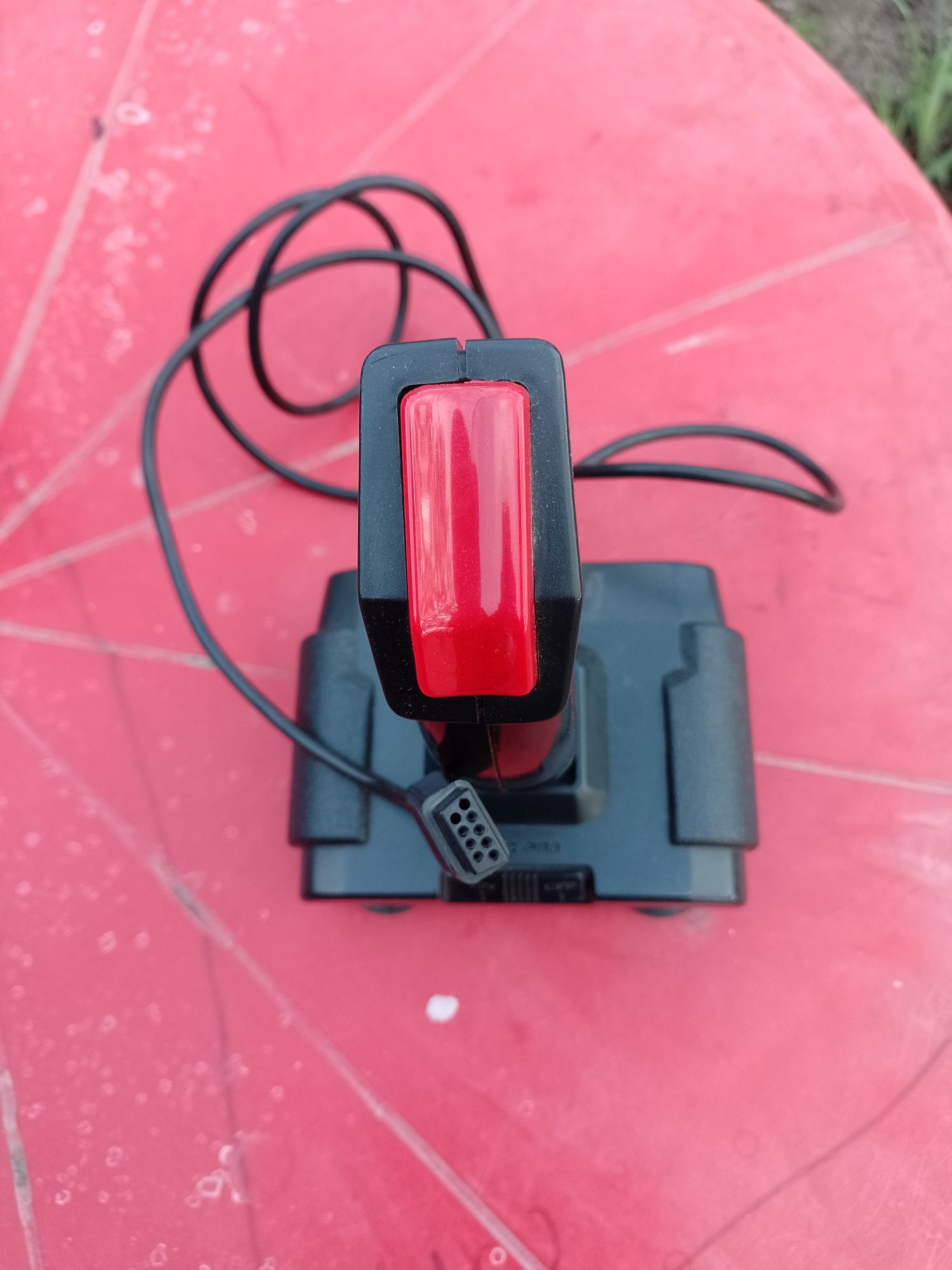 SJS2 Black Joystick Controller Modded to work with ATARI COMMODORE AMI