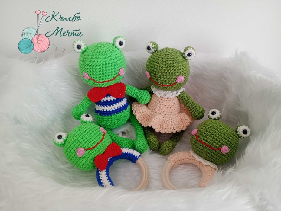 Подаръчен комплект за бебе - ръчна изработка