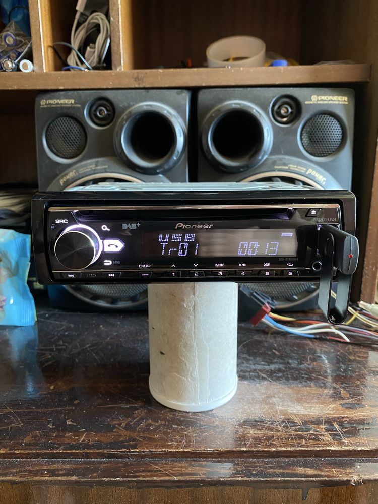 Pioneer DEH-X7800DAB - ВИСОК КЛАС 4V- BLUETOOTH USB CD плеър сд радио