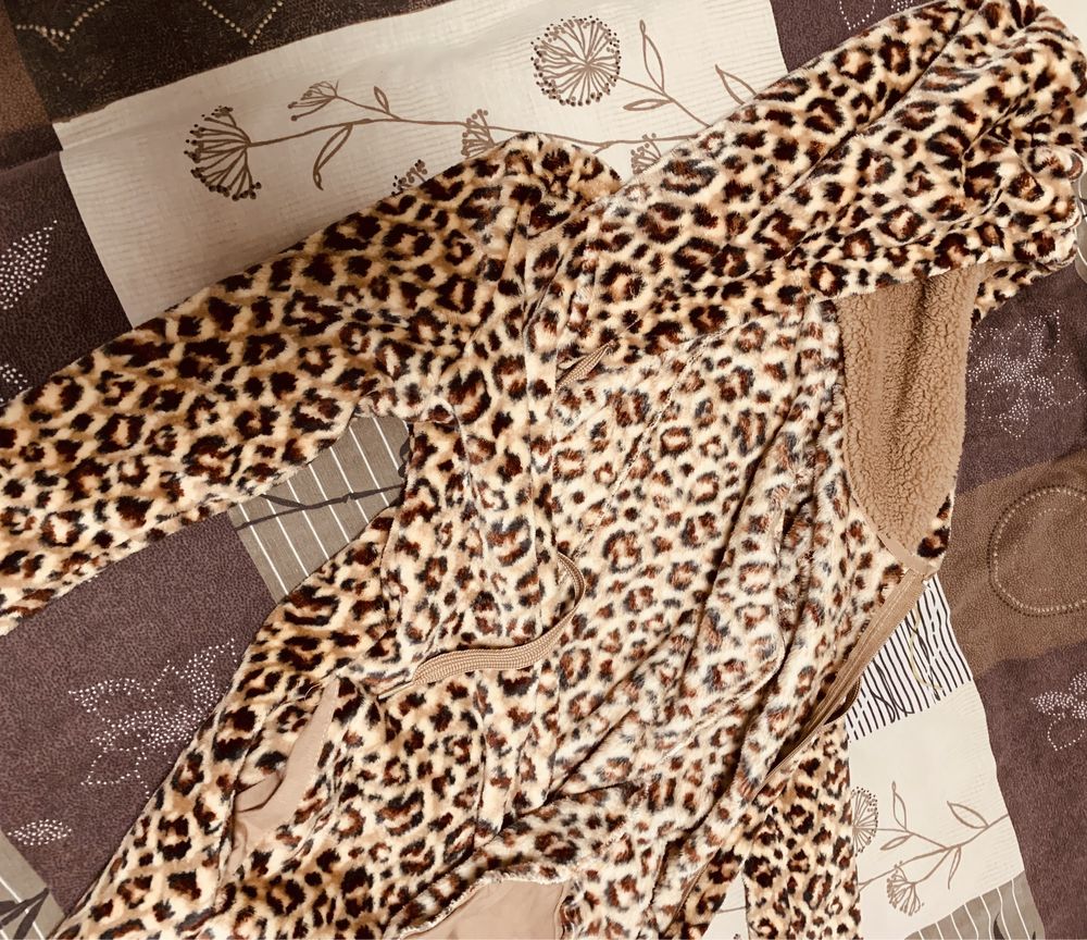 Hunkemoller pijama de casa animal print