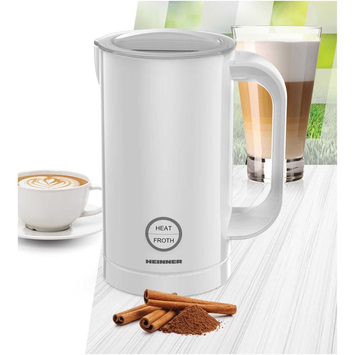 Aparat pentru spumat laptele Heinner HMFR-450WH 450w, capacitate 100ml