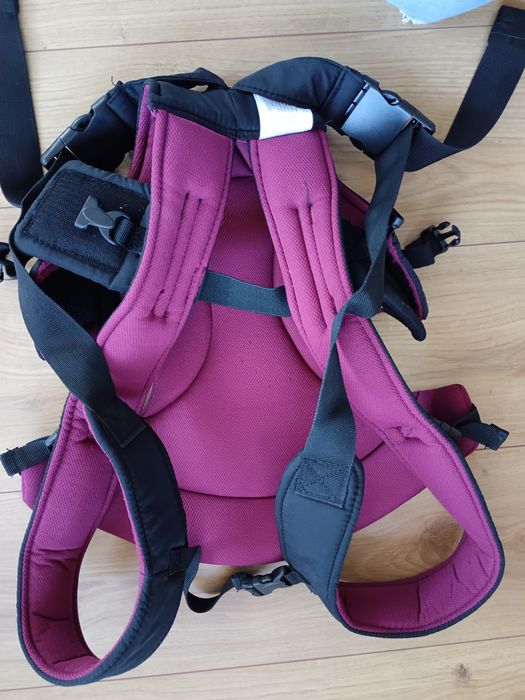 Marsupiu Bebe Si pentru Copii culoare Bordo/Folosit de câteva ori