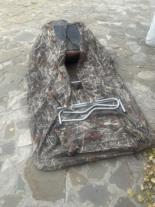 Скрадок для охоты на гусей и уток