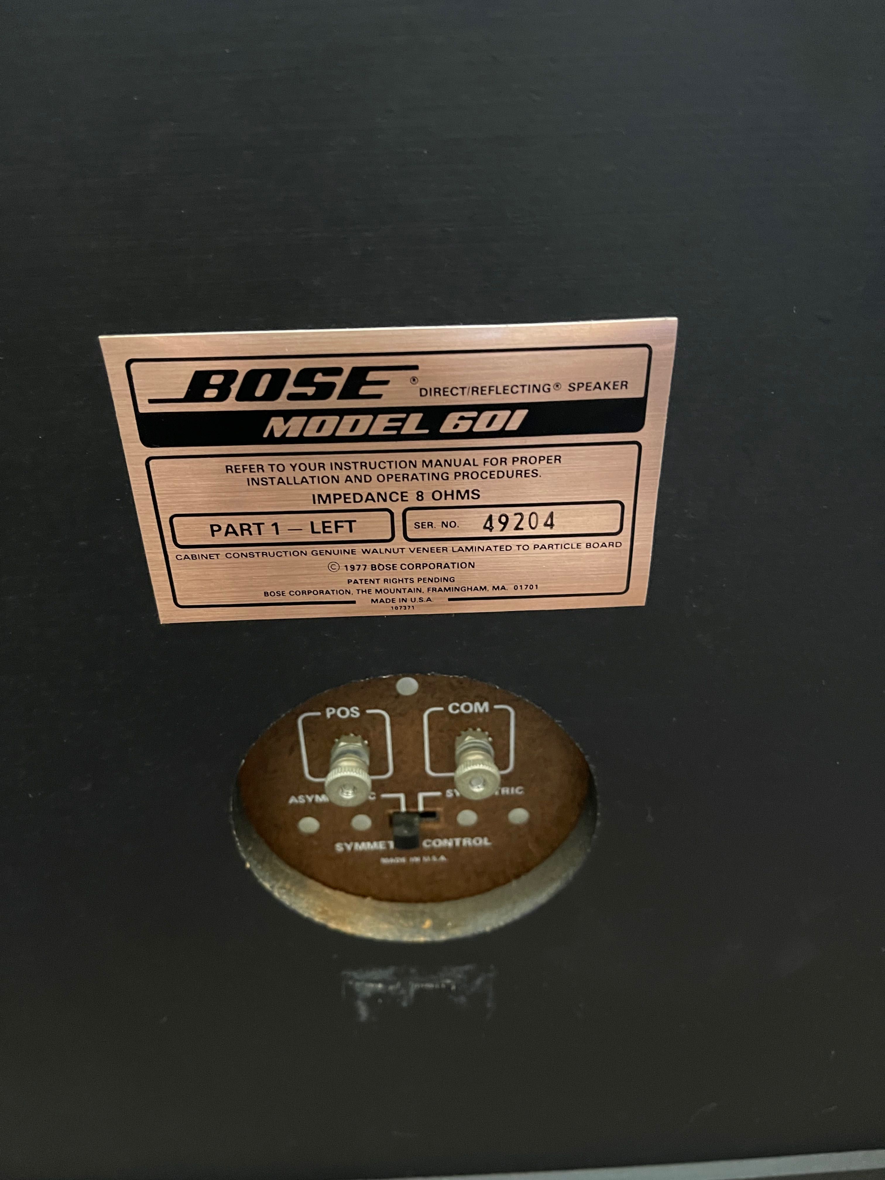 BOSE 601 series 1