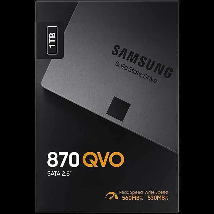 Samsung 870QVO 1TB и Samsung 980 M2 NVME-512gb