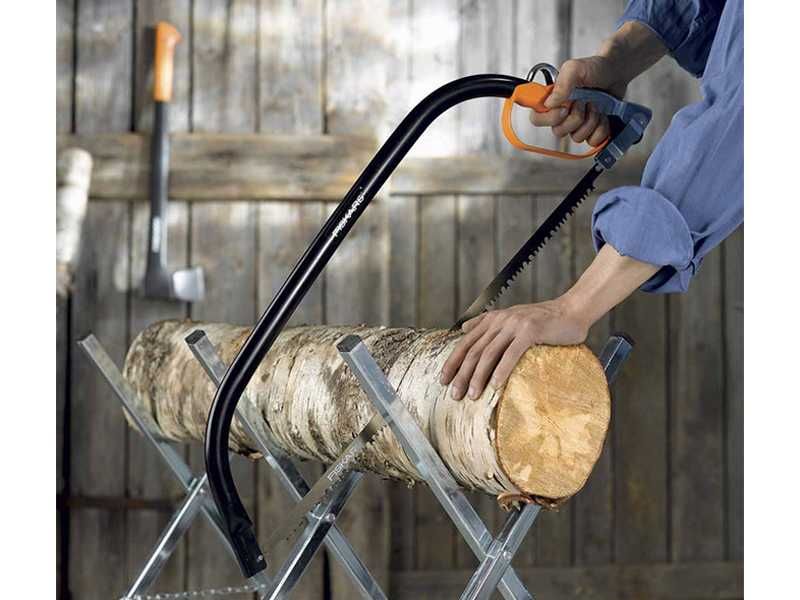 НОВ! Лъков трион 60 см Fiskars двупосочно рязане