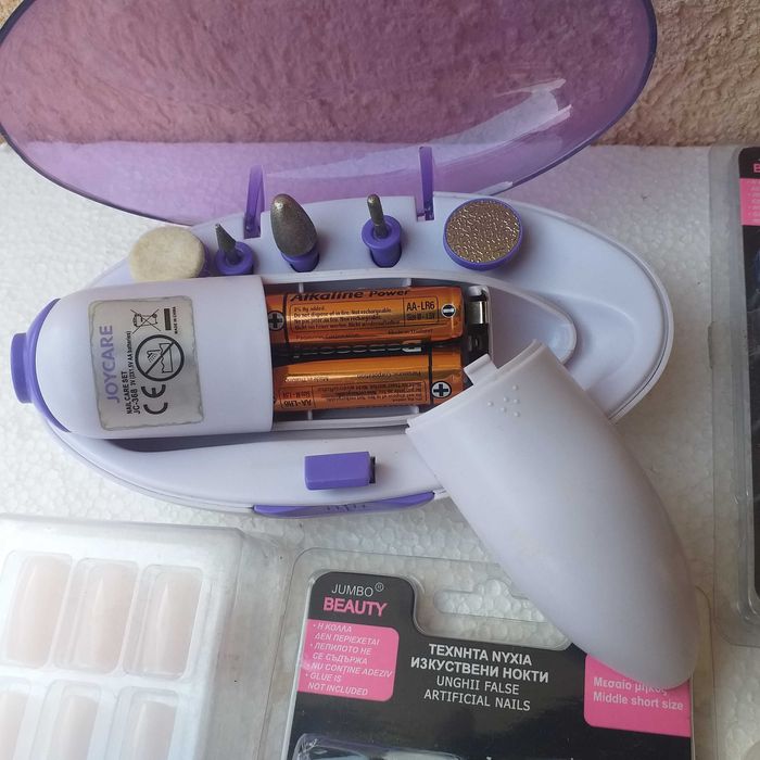 freza pila electrica trusa set ingrjire unghii, port dock epilator