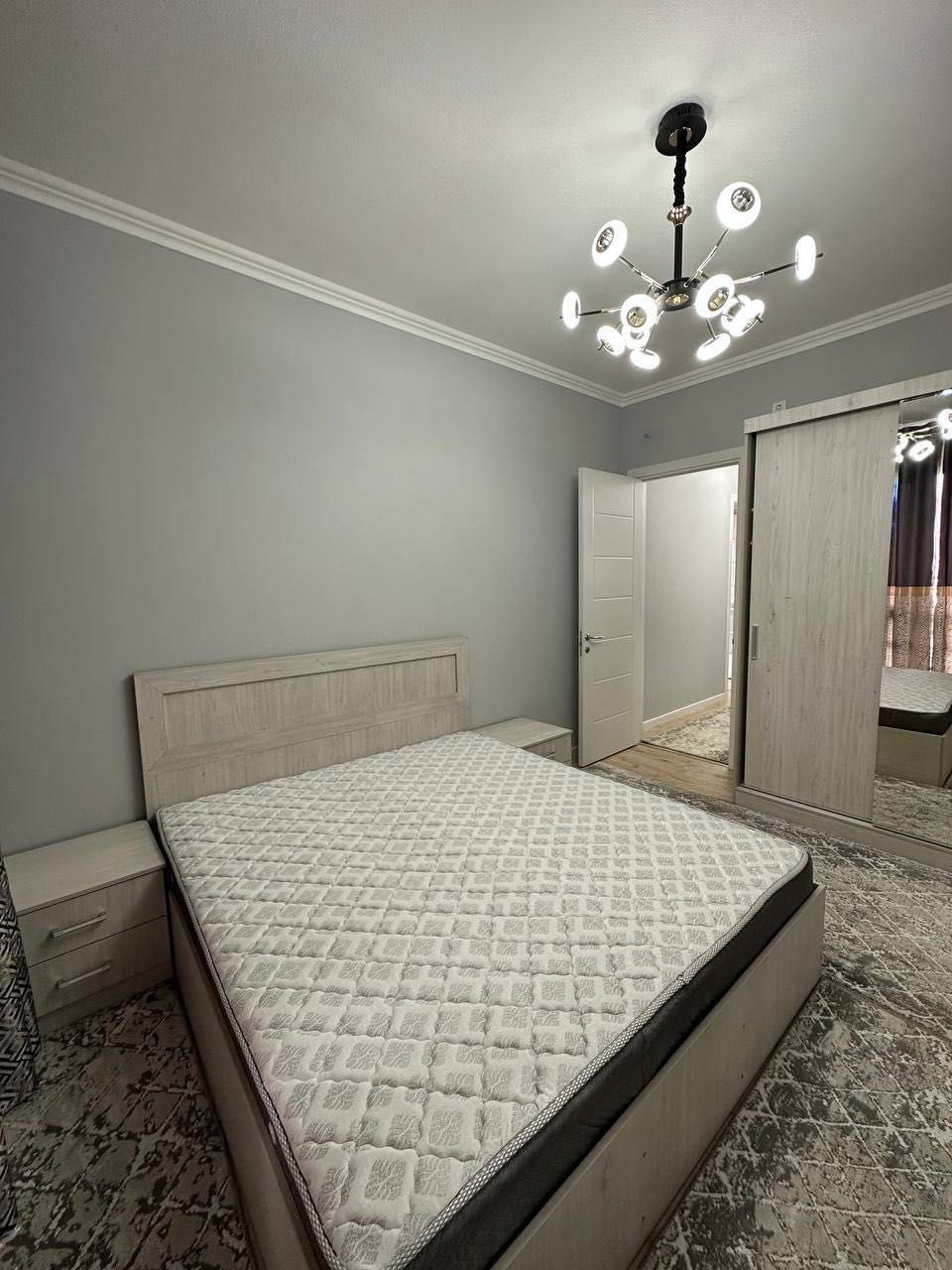 Almazar City Продается 2 комнатная квартира ремонт Себзор