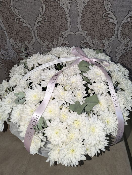 Цветы корзина, новый