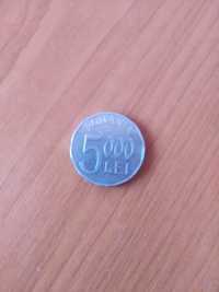 Moneda de 5000 lei ediție 2002