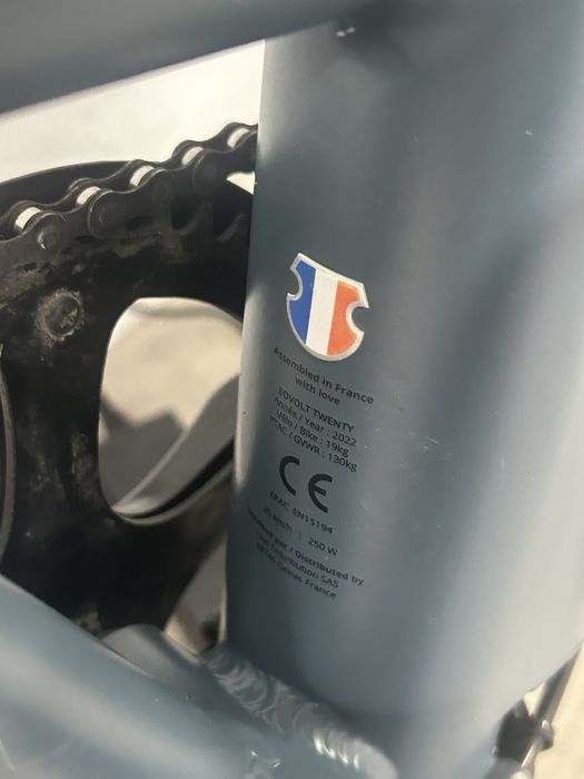 Bicicleta electrica Eovolt Afternoon 20