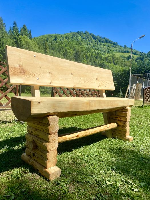 Mobilier terasa | rustic | lemn | masiv | traditional