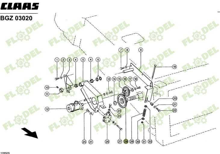 Pinion gura alimentare CLAAS LEXION Z37 668823