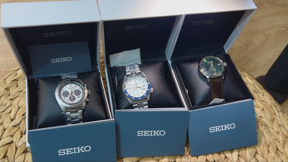 Vand Seiko nou cu factura si garantie