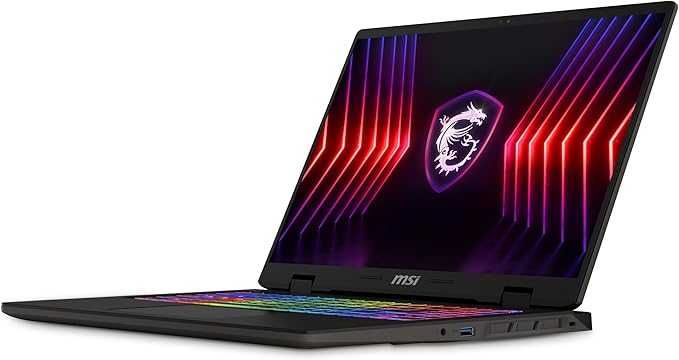 MSI SWORD 17HX	i9-13980HX DDR5 16G SSD 512GB  17,3 QHD+ 240Hz RTX 4070