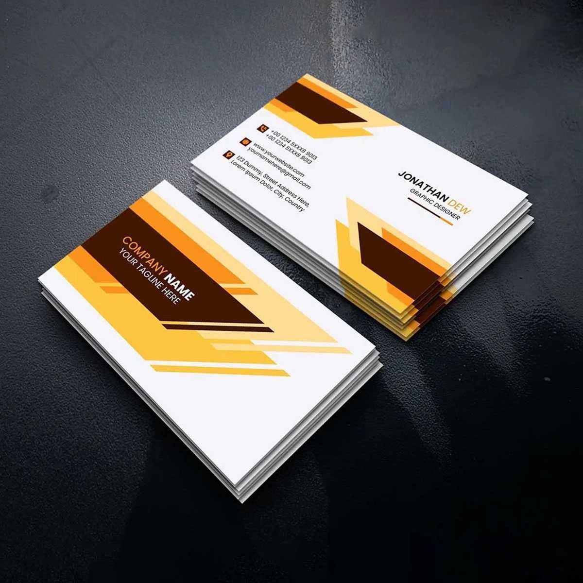Cărți de Vizită – Design Modern – Set 100 bucăți
