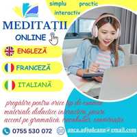 Meditații engleză/franceză/italiană