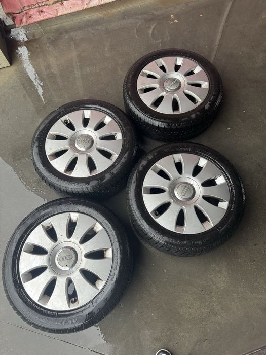 4 Jante + 4 cauciucuri iarna 2024 205/55/16