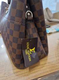 Нова дамска чанта естествена кожа Louis vuitton