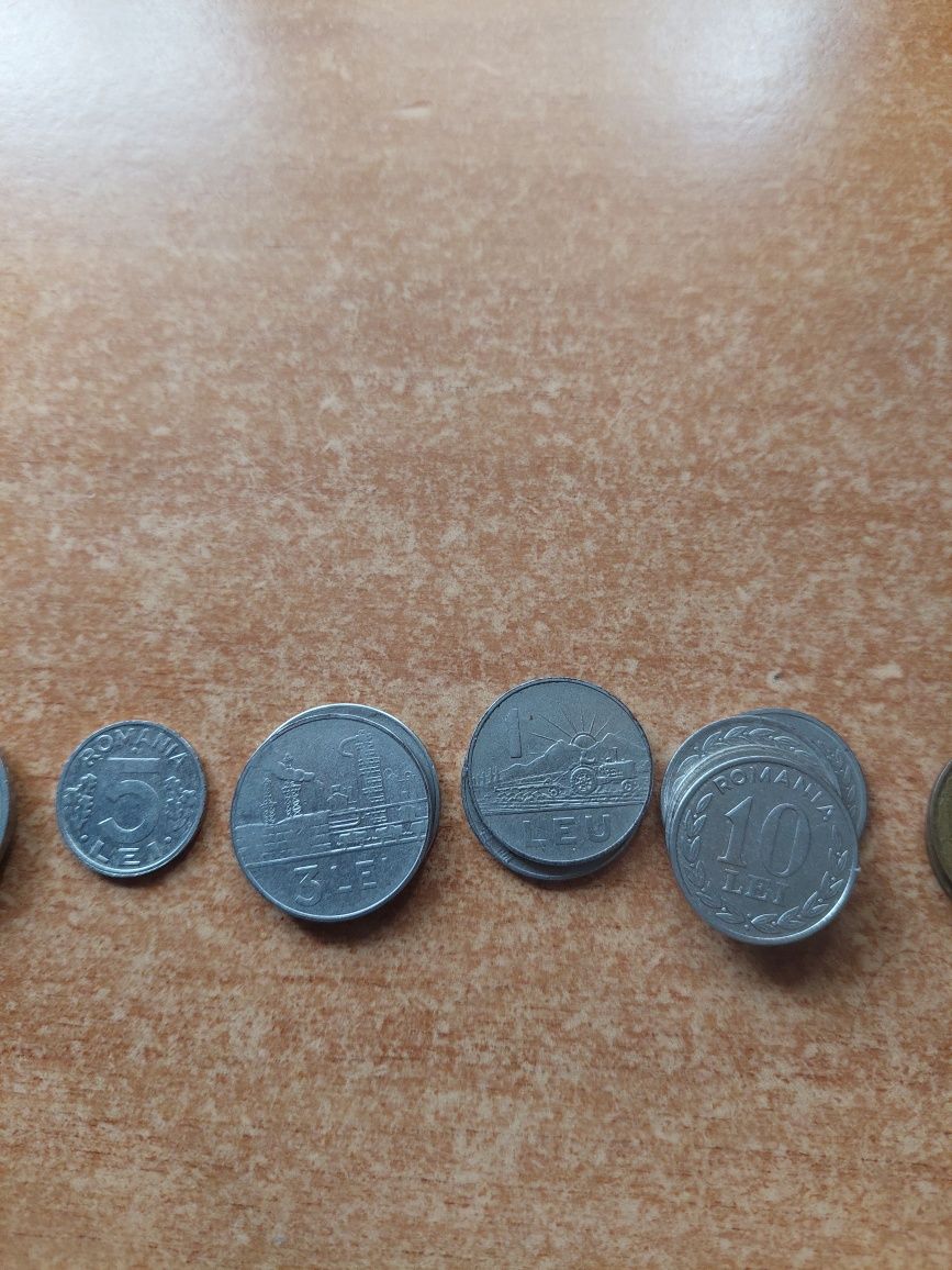 Colecție monede românești vechi