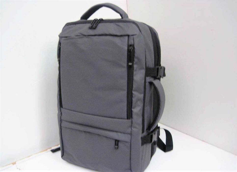 Rucsac negru extensibil