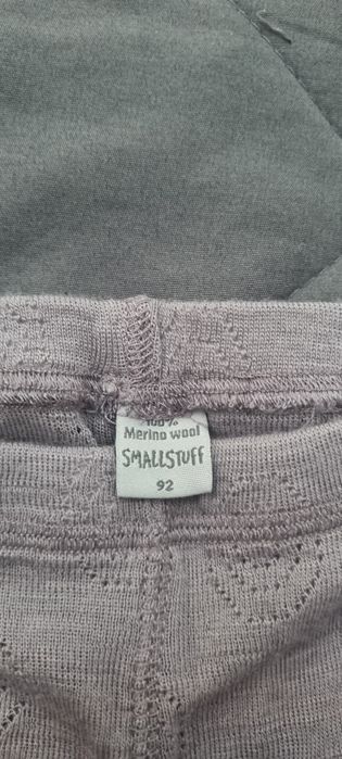 Pantalon lana, pointelle, Smallstuff